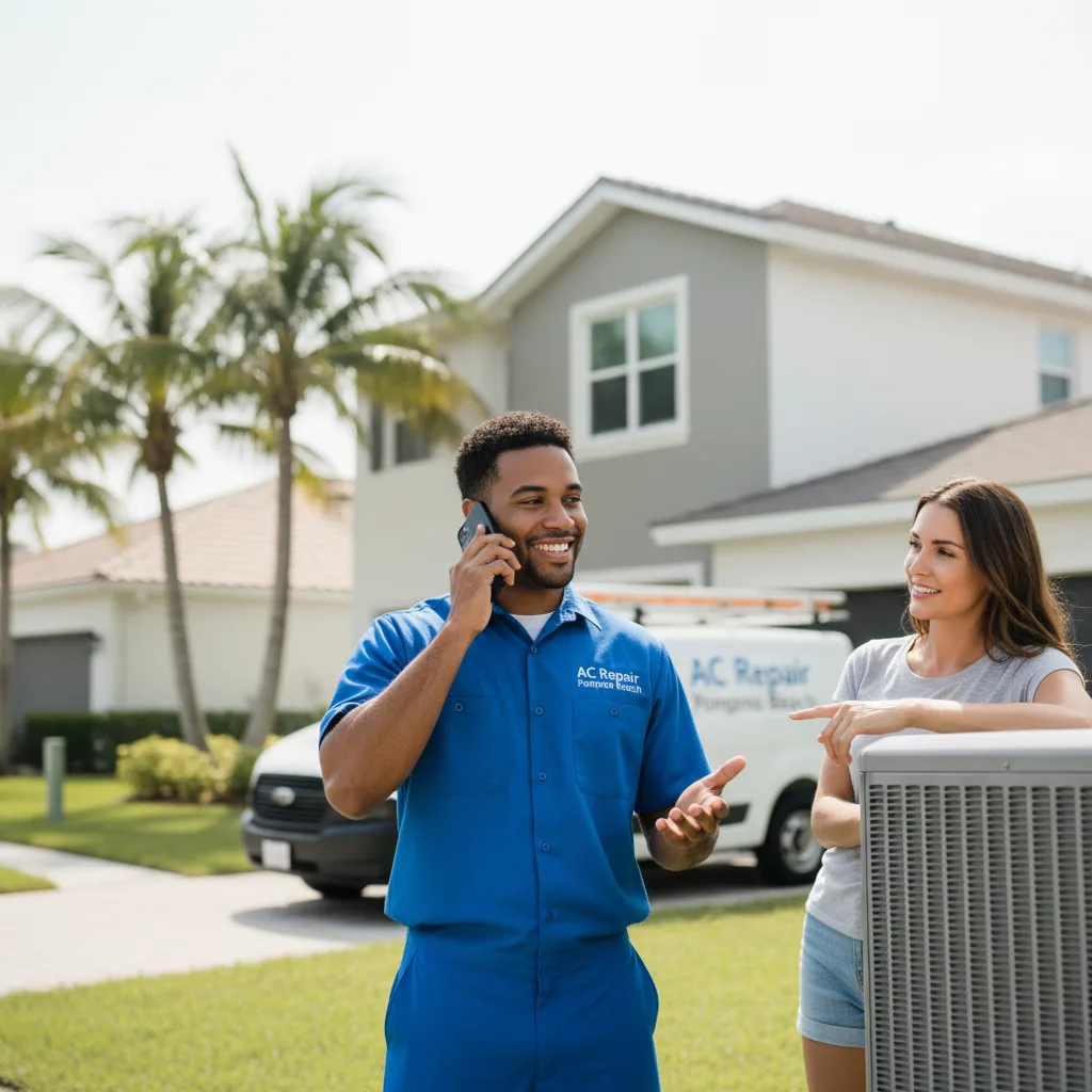 AC Repair Pompano Beach customer support in Martell